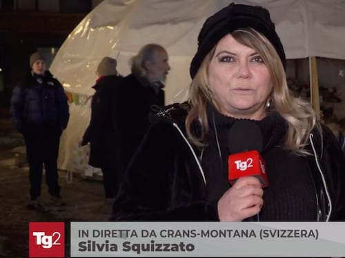 "A vostro rischio e pericolo". Minacce alla giornalista Rai a Crans-Montana