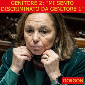 Ecco la satira del giorno. La denuncia di "Genitore 2" 1