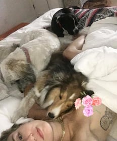 Miley Cyrus nuda su Instagram 1