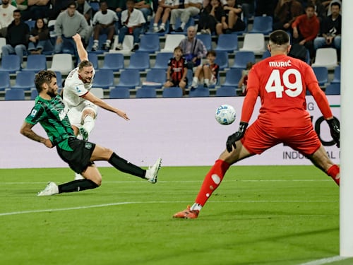 Al Milan non basta Rabiot: rossoneri bloccati sull’1-1 dal Sassuolo di Aquilani