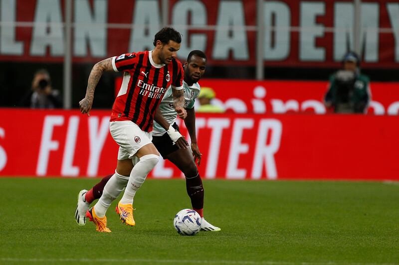 Theo Hernandez Milan Salernitana