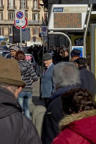 Il caos dei trasporti a Napoli 3