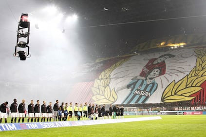 Coreografie show, a San Siro è derby sugli spalti 5