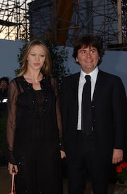 Stefano Ricucci e Anna Falchi al Pavarotti & friends (2002)