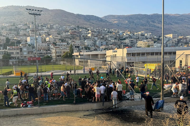 Le immagni della strage dei bambini nel Golan 1