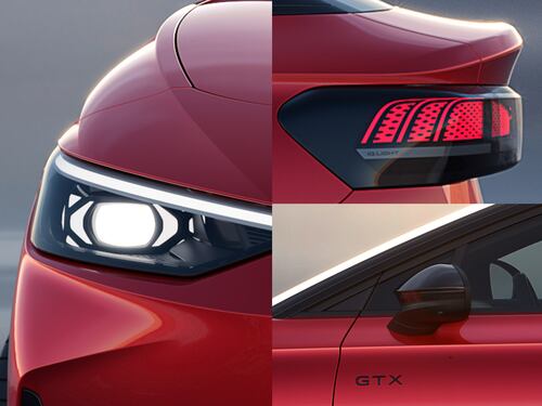 La Volkswagen ID.7 GTX rivela alcuni dettagli in attesa del debutto