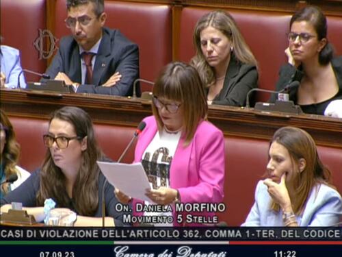 Il dramma della grillina che piange in Aula