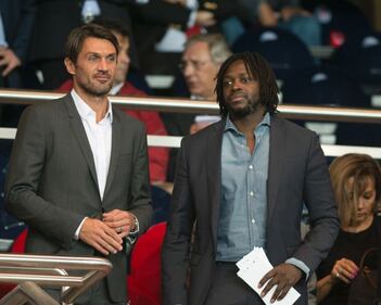 Paolo Maldini a vedere la partita del PSg. Aria di ingaggio? 2