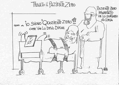 La vignetta del giorno: trovato il paziente zero 1