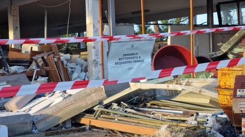 Esplosione nel viterbese in un centro migranti 5