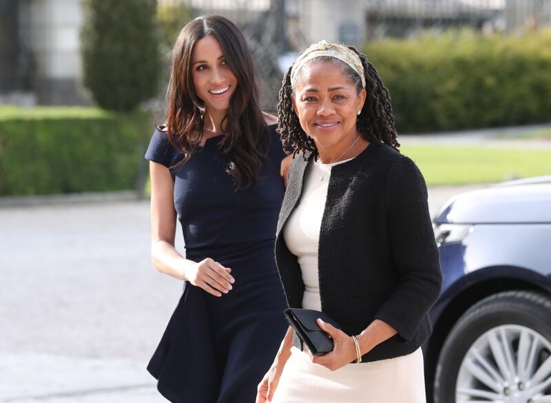 Meghan Markle con la mamma, foto 1
