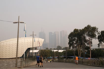 Melbourne invasa dal fumo 6