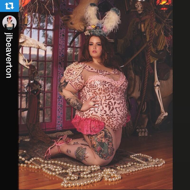 Tess Holliday: modella plus size 14