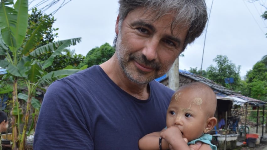 Una mostra per i bimbi del Myanmar