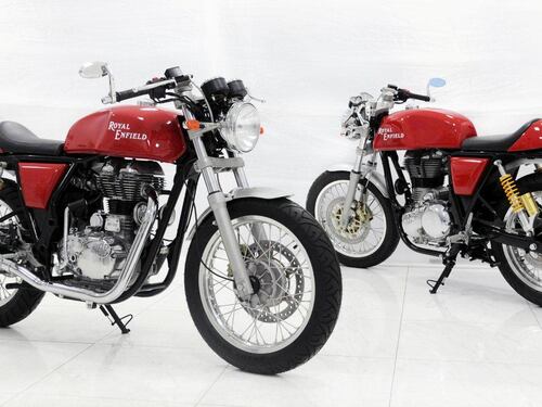 Le moto Royal Enfield alla Villa Reale di Monza