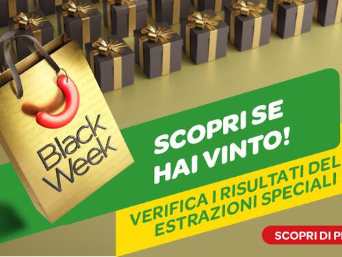La "Black Week" di SuperEnalotto regala 300 premi da 50mila euro