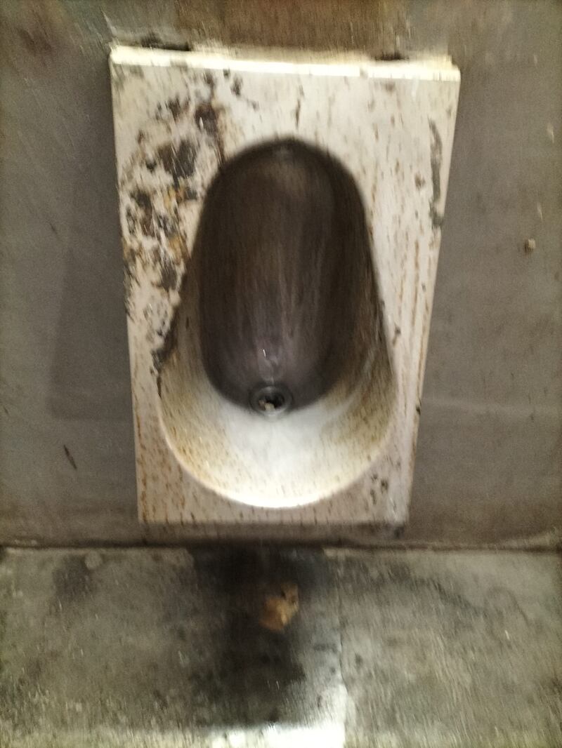 Bagno stadio Marassi, settore ospiti