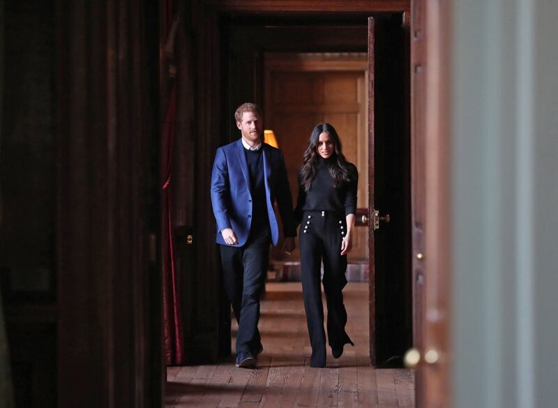 Meghan Markle raggiante col Principe Harry 3