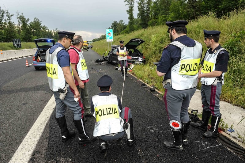 Buonanno, le foto dell'incidente mortale 4