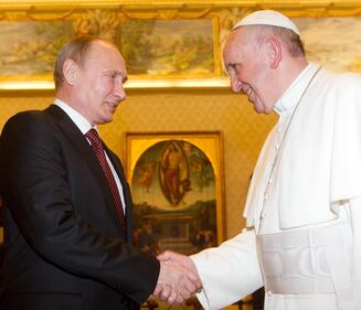 Putin in Vaticano: faccia a faccia col Papa 11