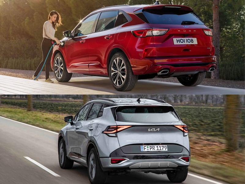 foto confronto 2 kuga sportage