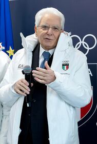 Mattarella al Villaggio olimpico di Milano 4