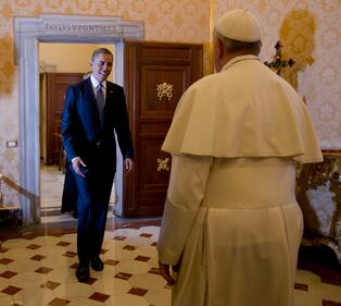Obama Papa Francesco