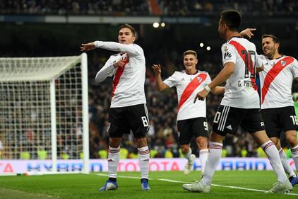 Copa Libertadores, il trionfo del River nel derby contro il Boca. Le immagini del Bernabeu 10