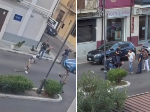 Distrugge le auto con un paletto in ferro e si scaglia contro gli agenti: arrestato un nigeriano