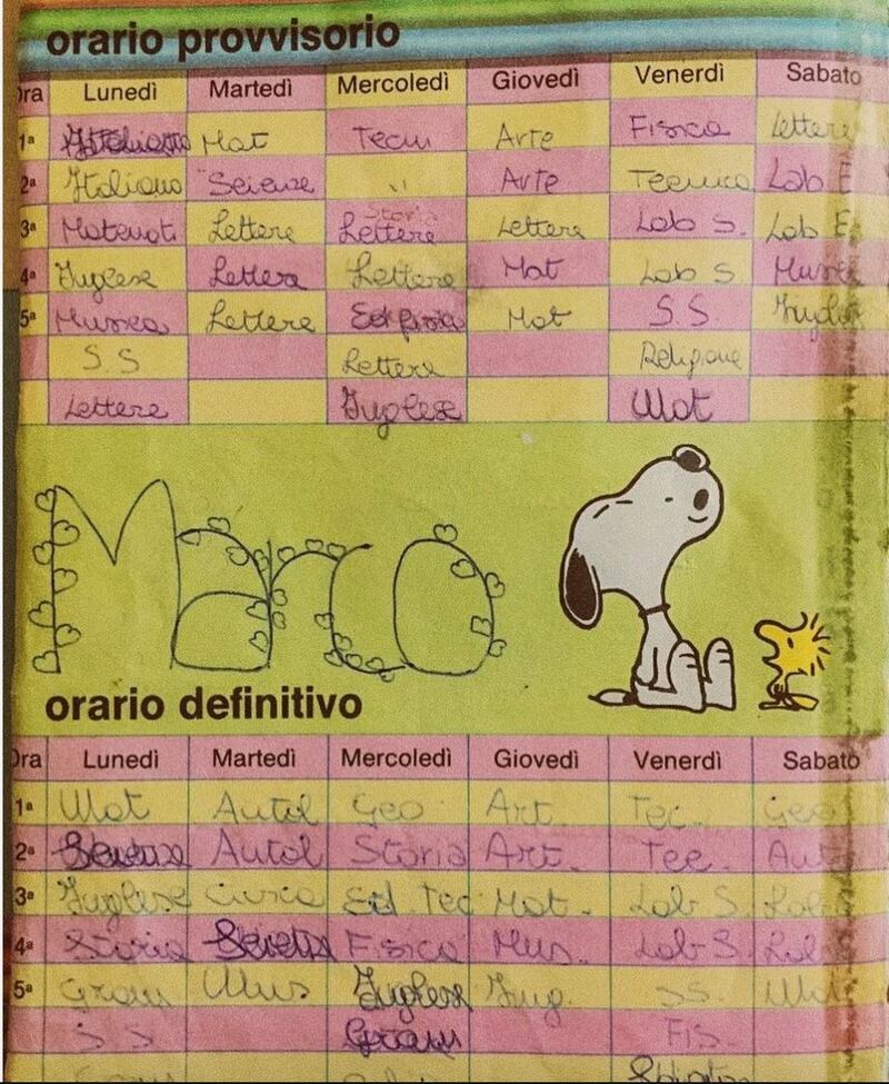 Laura Pausini, i ricordi di scuola: foto 2