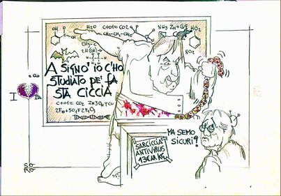 La vignetta del giorno: Burioni e la "sarciccia" antivirus 1
