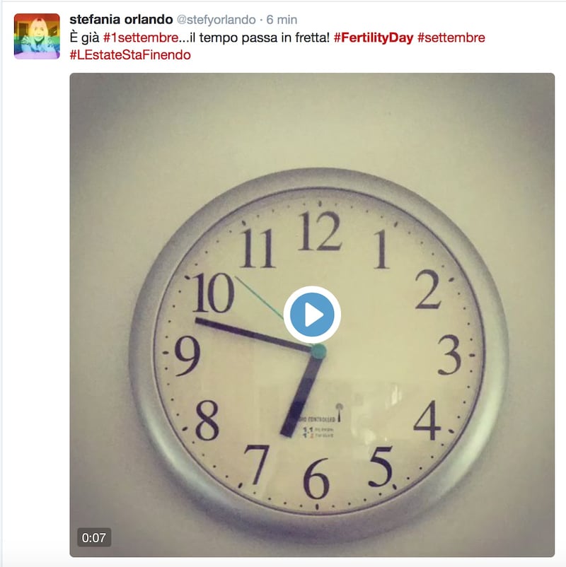Fertility Day, le reazioni sui social network 7