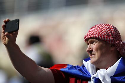 Mondiale 2018, tifosi festanti sugli spalti dello stadio Luzhniki di Mosca 14