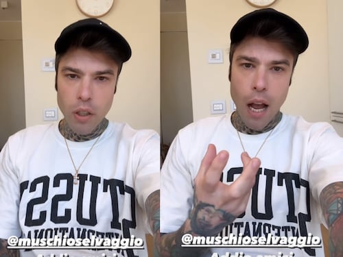 "Io e Marra ci leviamo dai...". Fedez lascia Muschio Selvaggio a Luis Sal