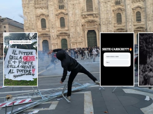 Dagli attivisti di “Italia in Piazza” al Fronte rivoluzionario italiano: la rete dietro la protesta che ha messo a ferro e fuoco Milano - Esclusivo