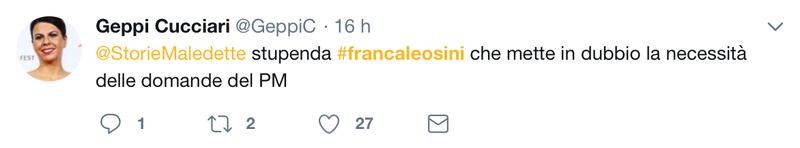Franca Leosini, social in delirio per lei 20