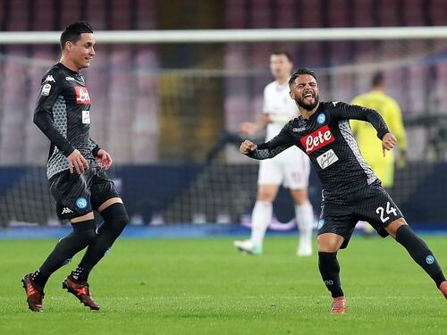 Il Napoli non sbaglia con il Milan: Insigne e Zielinski stendono il Diavolo 2-1