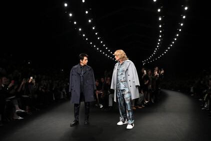 Zoolander sfila sulla passerella di Valentino 2