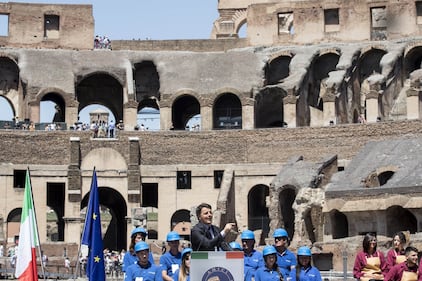 L'inaugurazione del "nuovo" Colosseo 12
