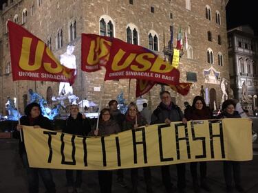 Celebrazioni in piazza della Signoria a Firenze 2