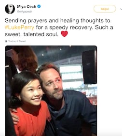 Luke Perry, il sostegno social dei vip: foto 10