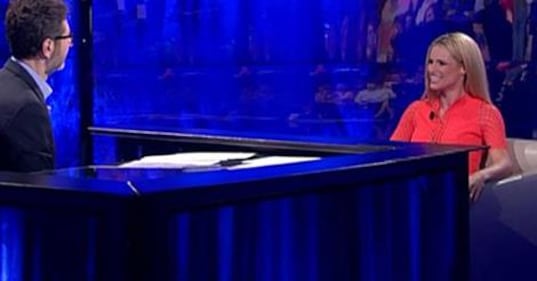 Michelle Hunziker e la gaffe con Fabio Fazio 8