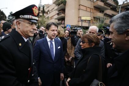 Il Presidente Giuseppe Conte alla commemorazione della strage di via Fano  3