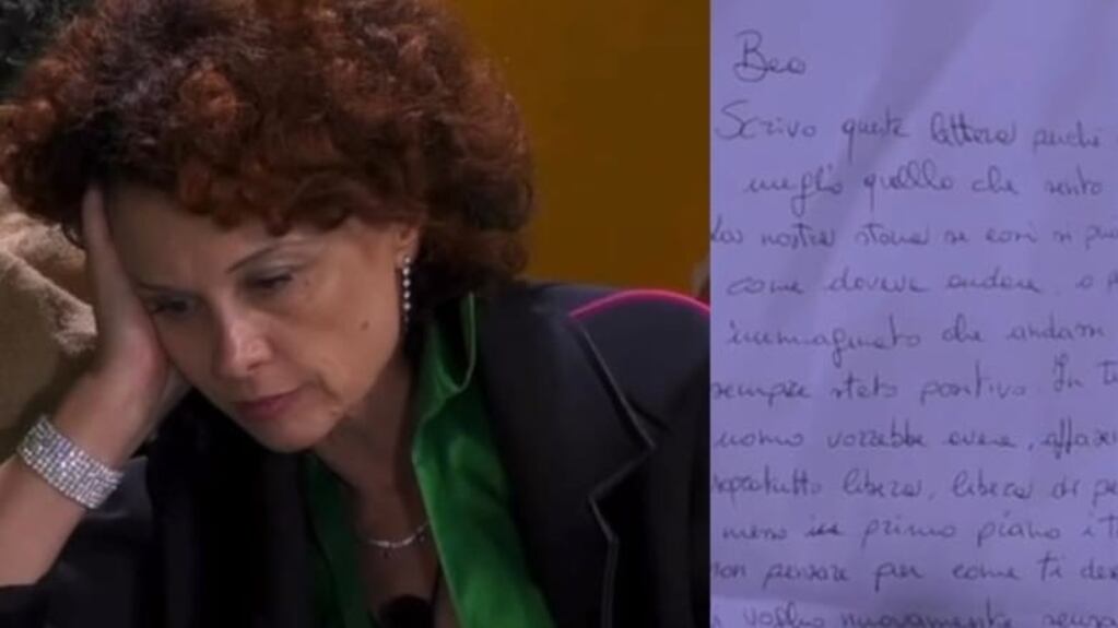 “Ci sono anche i punti e le virgole…”. Beatrice commenta la lettera di Giuseppe Garibaldi al GF 2023