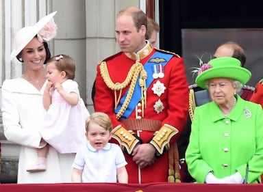 I 90 anni della regina Elisabetta: la Royal Family al balcone di Buckingham Palace 7