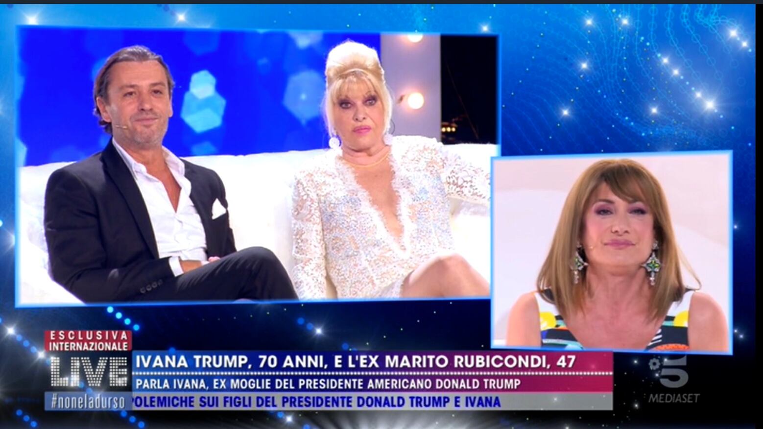 Ivana Trump e Rossano Rubicondi: "Forse ci sposiamo di nuovo"