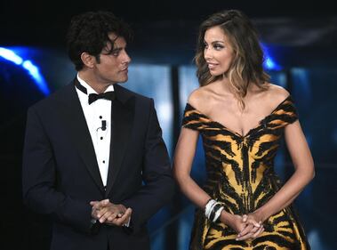 Sanremo 2016: gli abiti della prima serata 66
