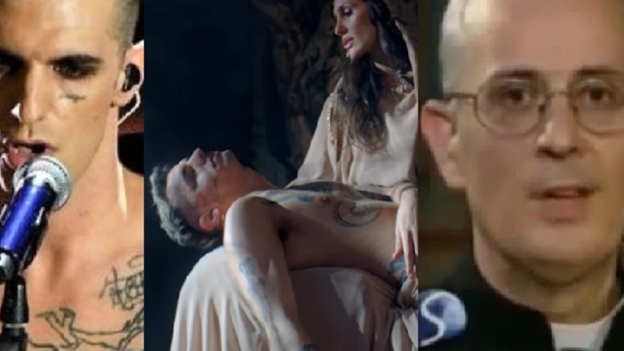 Padre Francesco Bamonte contro Achille Lauro: "Un improvvisato imitatore di rockstar sataniste"