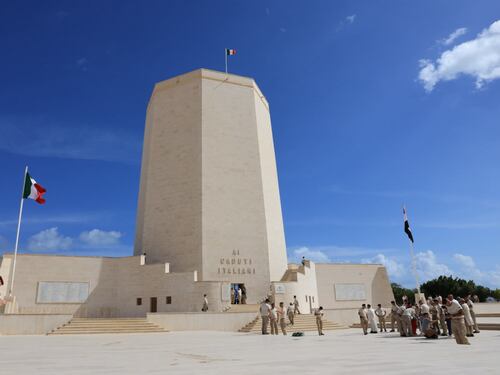 Le foto di Giuseppe Ventura per il reportage sul viaggio ad El Alamein