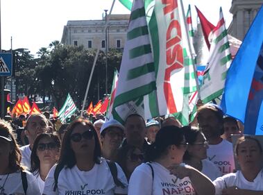 Whirlpool Napoli, lo sciopero degli operai 6